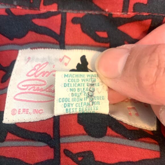 Reyn Spooner Elvis Presley Collection Men's Hawaiian Button-Down Shirt in XL - Picture 6 of 9